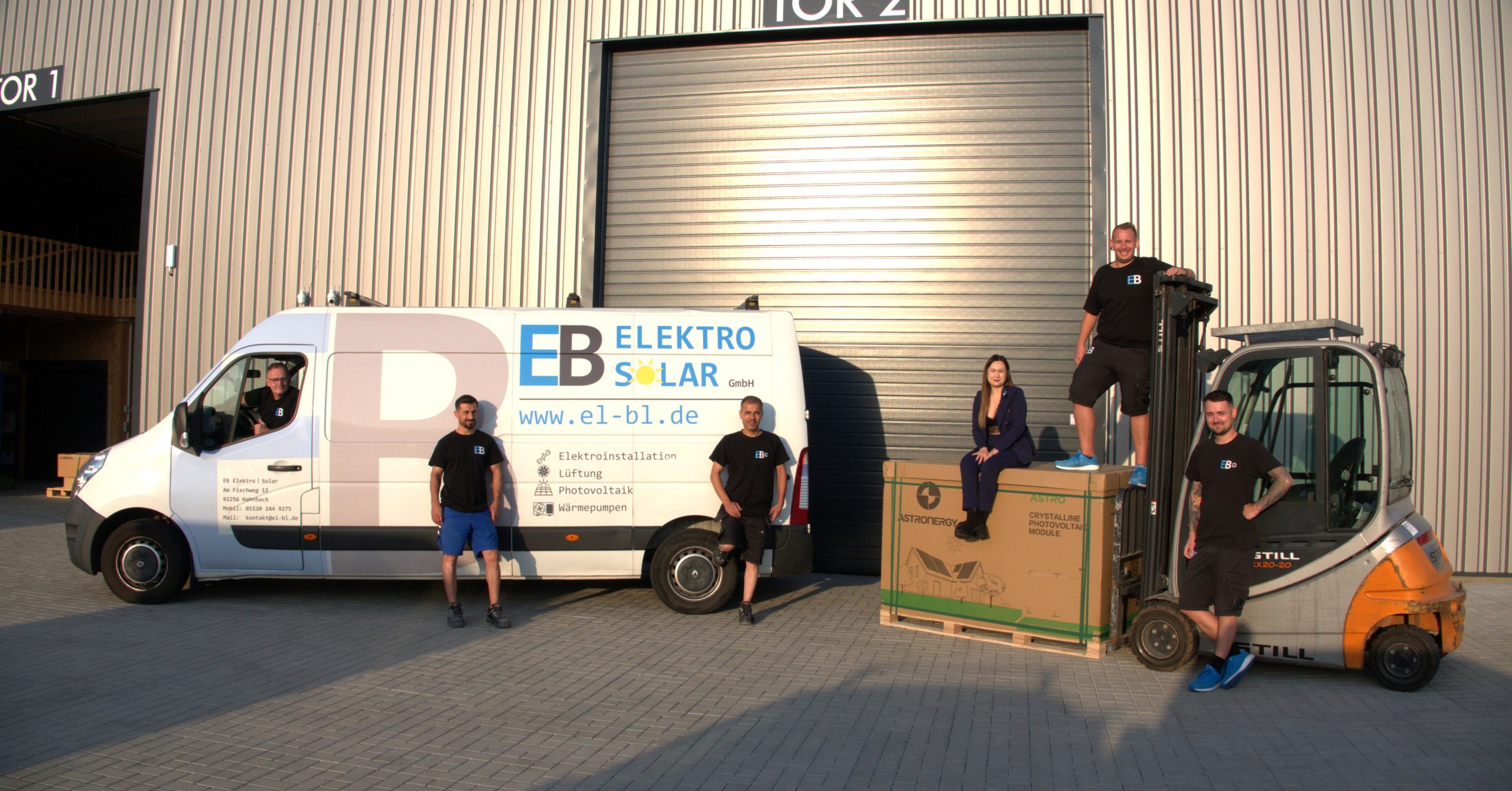 Teambild EB Elektro Solar